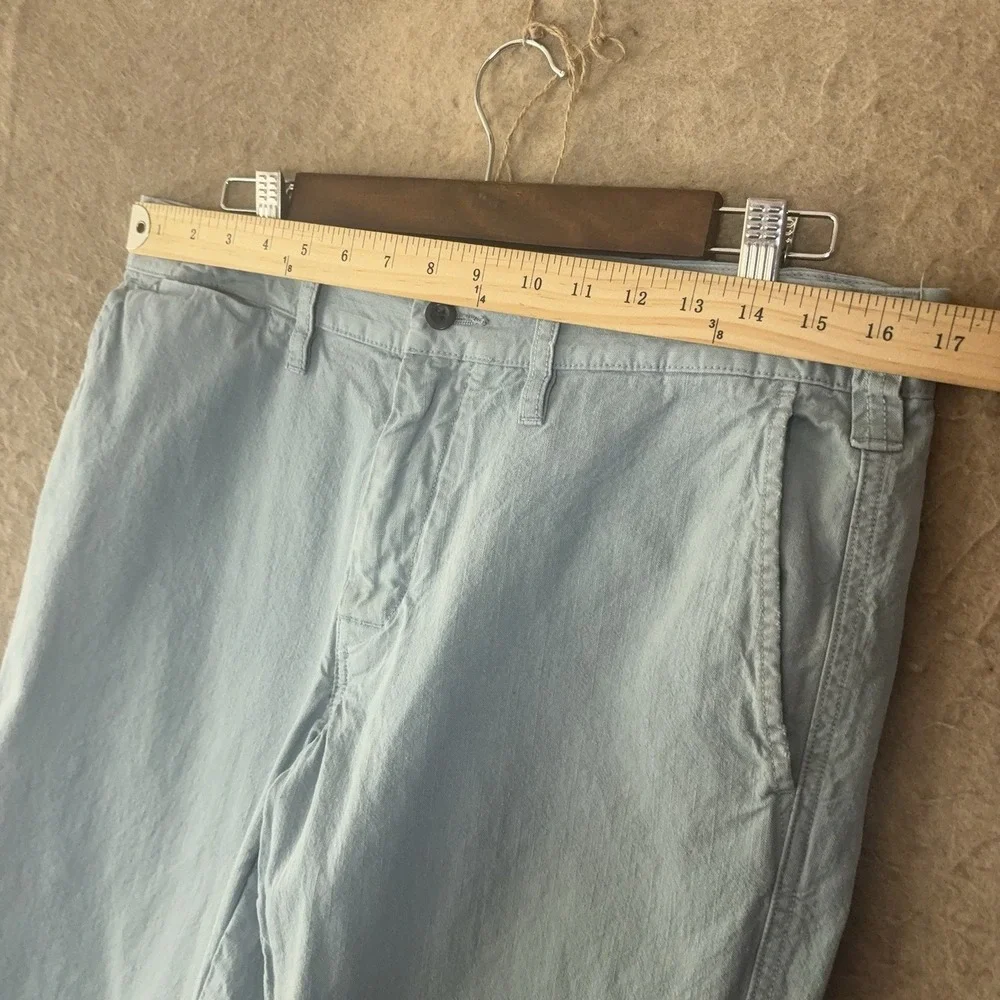VTG Polo Ralph Lauren Slim Gi Fit Chinos Mens 33x29 Blue Lightweight - SIZE NOTE
